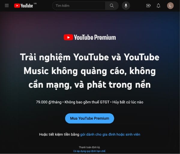 Tài khoản YouTube Premium giá rẻ tại Dropbuy Việt Nam Lợi ích và cách đăng ký