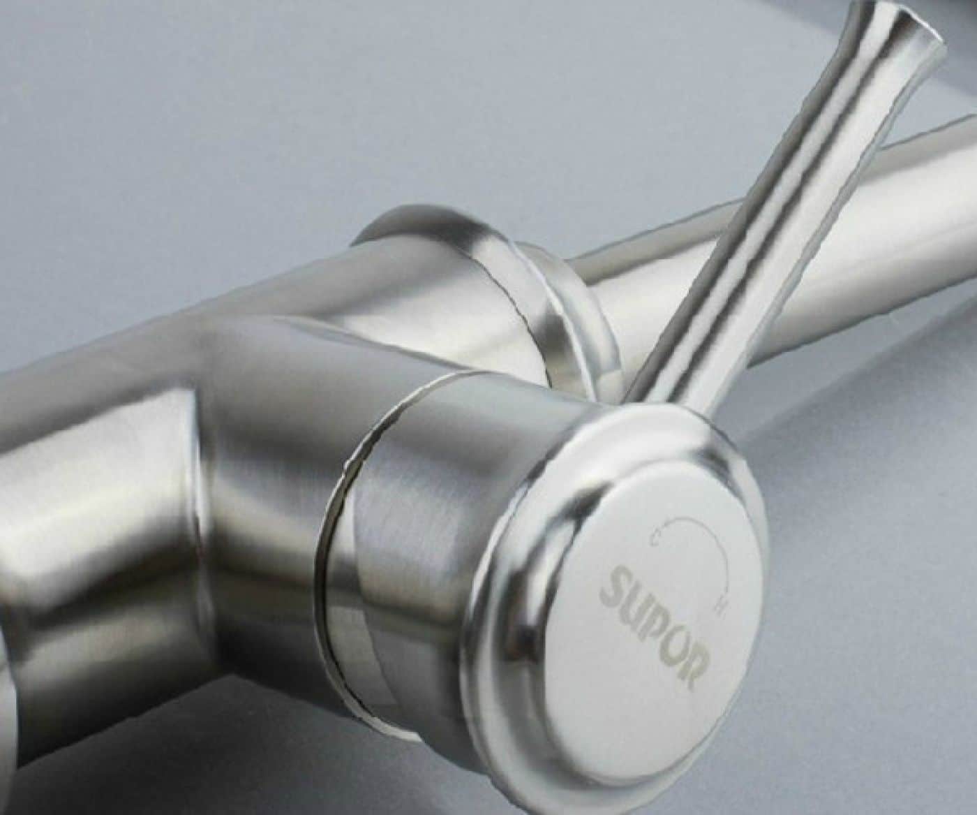 Vòi rửa bát hãng SUPOR 251707-01-LS có nóng lạnh , inox 304 - Ảnh 5