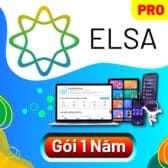 Gói Elsa Pro 12 tháng ,Học Tiếng Anh Chuẩn Quốc Tế