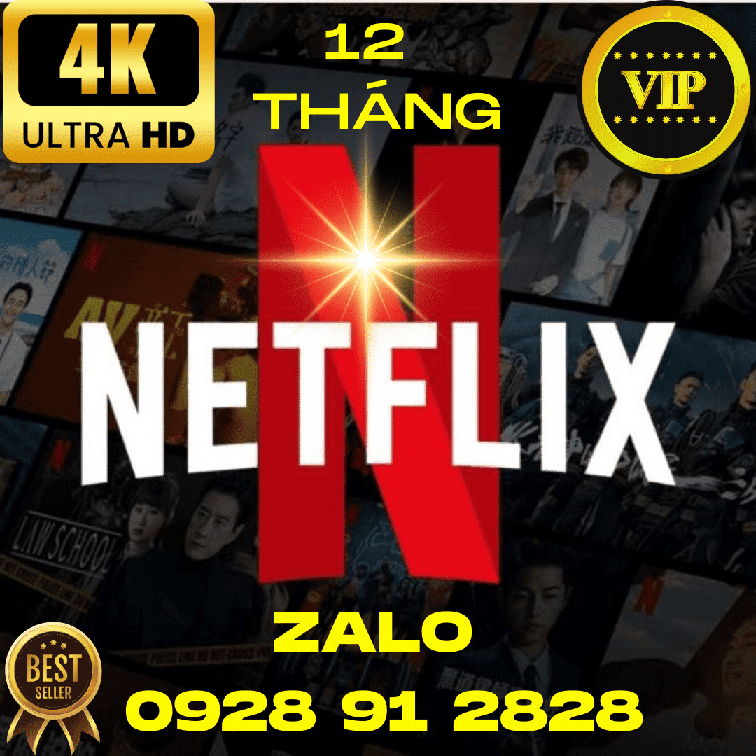 Netflix VIP 12 tháng