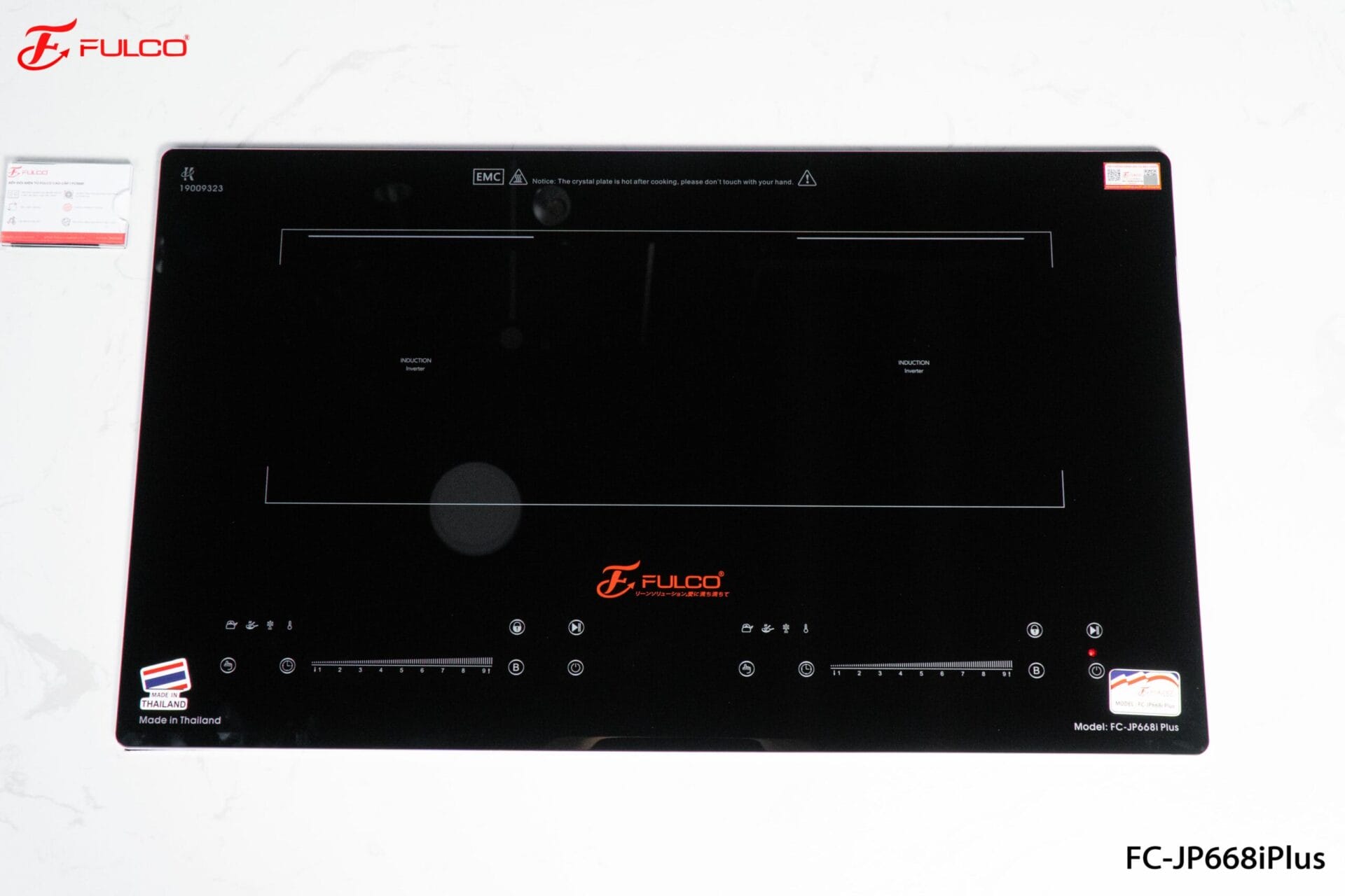FC-JP668i PLUS | BẾP ĐÔI ĐIỆN TỪ FULCO CAO CẤP - Ảnh 2