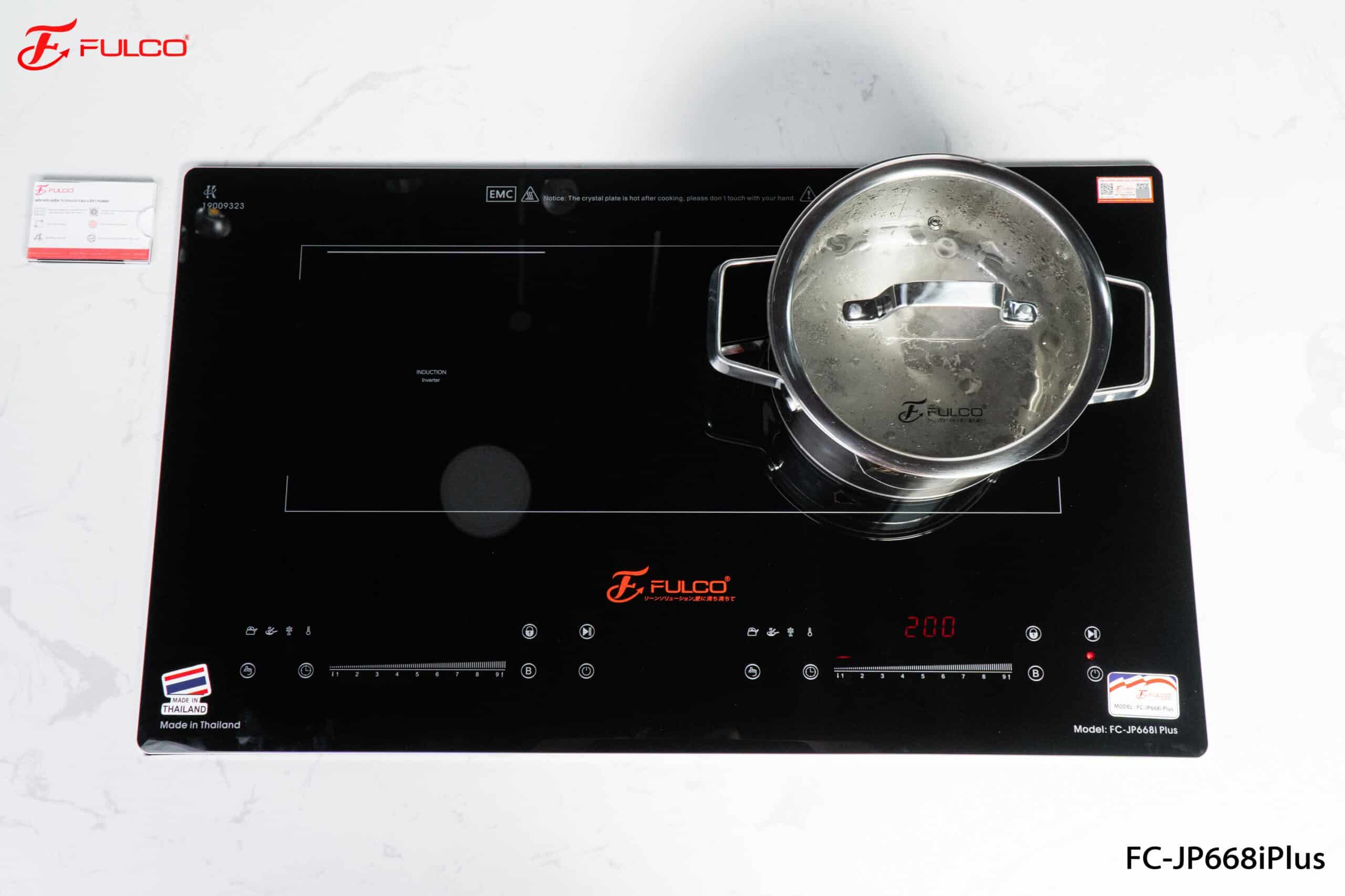 FC-JP668i PLUS | BẾP ĐÔI ĐIỆN TỪ FULCO CAO CẤP - Ảnh 4