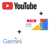 Combo Siêu Hạng: YouTube Premium + Google One 5TB + Gemini Pro